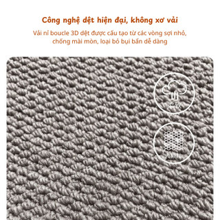 Bộ 2 Thảm Trải Sàn Nhà Bếp Sợi Dệt Cao Cấp – Thấm Hút Nước, Hút Dầu Mỡ, Chống Trượt An Toàn