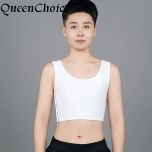 Nữ Thể Thao Lưới Khóa Corset Nữ Ngắn Ngực Chất Kết Dính Ngực Plus size