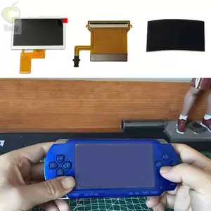 Màn hình IPS ROLY, Màn hình LCD sửa chữa chuyên nghiệp, Phụ tùng thay thế Làm nổi bật màn hình bảng điều khiển gốc cho PSP1000