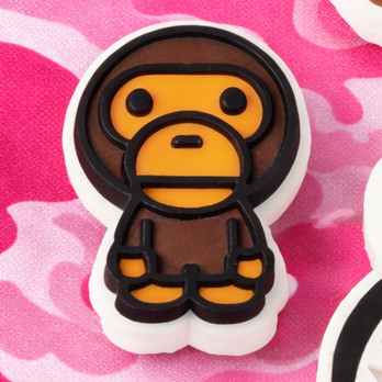 Set Charm BAPE Streetwear Ape Head Camo Hype Style 3D Cao Cấp Trang Trí Dép Crocss Cá Tính Nổi Bật Hot Trend Gen Z