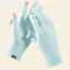 Găng tay chống nắng hở ngón nữ unisex iLita cảm ứng điện thoại bao tay chống tia UV UPF50 bảo vệ da phối khóa bó cổ tay