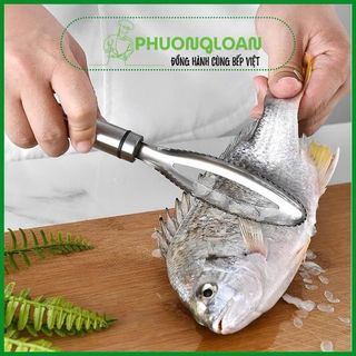 Dụng cụ đánh vẩy cá chuyên dụng làm từ chất liệu inox  không gỉ. Bền. Tiện dụng. PA SHOP 2010