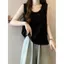 Nơ áo yếm nữ mới lạ cho mùa xuân/hè, thiết kế oversize thoải mái