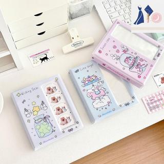 [BB] Album gian hàng ảnh hoạt hình Album ảnh thần tượng với dung tích 20 trang trong suốt Album Para Fotografias Photocard Supplies [VN]