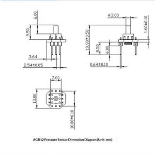 SAFENH 1 Cái -100-100kPa / -100-0kPa / -40kPa / -40-0kPa / 0-40KPa / 0-100KPa DC 0.5-4.5V Mô-đun phát cảm biến tạo oxy áp suất khí VN