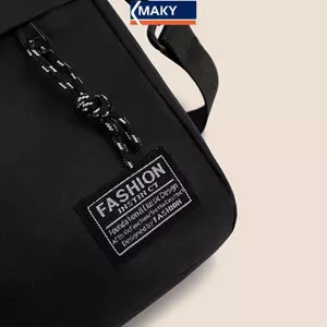 MAKY Nam Túi Nhỏ Túi Đeo Vai Hợp Thời Trang Túi Đeo Ngang Bapa Ngực Nhẹ Bé Trai Mini Túi Thường Ngày Điện Thoại Di Động Eo Pa VN