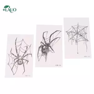 Hình Xăm Tạm Thời Thảo Dược Mạng Nhện Punk Cobweb - Phù Hợp Lễ Hội Nghệ Thuật