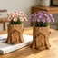 Cinnam Charm Tree Stump Cottage Khuôn tuyệt vời để lưu trữ và trang trí trang sức
