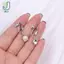 Vòng nút bụng giả xuyên thái với sụn bông tai kẹp - Trang sức cơ thể độc đáo làm quà tặng