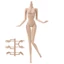 Búp bê siêu mô hình DARON, Búp bê BJD khỏa thân thay thế có thể tháo rời, Đồ chơi nhà chơi 28cm Nhân vật hành động di chuyển đa chức năng Cơ thể trẻ em Đồ chơi DIY