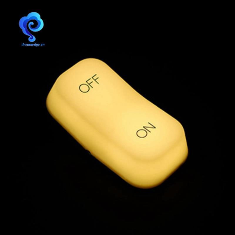 [dreamedge] Đèn LED để bàn cảm biến trọng lực, sạc USB, ánh sáng vàng, dùng cho phòng ngủ, đầu giường