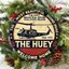 CIFbuy Retro Huey Trực Thăng Kim Loại Tín Hiệu Cho Người Hang Nhà Để Xe Thanh Nghệ Thuật Treo Tường