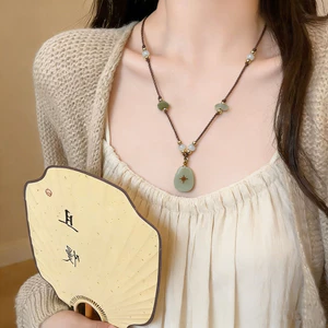 Mặt Dây Chuyền Ngôi Sao Chữ Thập Cho Nữ, Dây Bện Xương Đòn, Thời Trang Cao Cấp