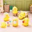 6 Chiếc Kawaii Vịt Vàng Nhỏ Dễ Thương Thưởng Thức Thực Phẩm Hình Trang Trí Xe Trang Trí Bảng Điều Khiển Dễ Thương Trang Trí Cho Gương Chiếu Hậu Và Bàn Văn Phòng Thu Nhỏ Các Bức Tượng Nhỏ Đồ Chơi