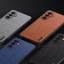 Ốp Da Họa Tiết Vỏ Cây Cho Samsung Galaxy A16 A06 A55 A35 A25 A15 A05S A05 4G 5G Vỏ Chống Sốc Máy Ảnh Đơn Giản Màu Trơn Mềm TPU Ốp lưng M55 C55 2024