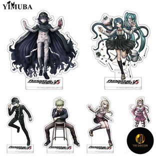 Mô hình Standee Danganronpa V3 Figure Acrylic Kokichi Oma Saihara Shuichi Action để bàn tượng nhựa acrylic trong suốt