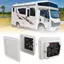12V Tắt Tiếng Lỗ Thông Hơi Có Quạt Cho RV Trailer Caravan Bên Không Khí Gió Mạnh Xả