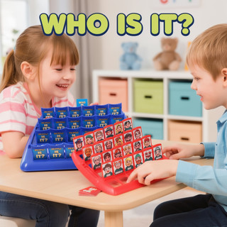 Đoán ai Đảng Board Game Trẻ em Gia đình Tương tác Giáo dục Thẻ câu đố nhớ