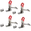 STABFOAM 4 Chốt Bắt, Chốt chuyển đổi bằng thép không gỉ 304 có thể điều chỉnh, Phát hành nhanh bền bỉ Kẹp chuyển đổi hạng nặng Chế biến gỗ