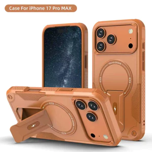 Ốp Điện Thoại Chống Sốc Từ Tính, Cho iPhone 17, Pro Max, 16, 15, 14, 13, 12, 11, Pro Max, 16 Plus, Bảo Vệ Camera, Vỏ Cứng
