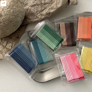 Kẹp Tóc Chống Trơn Trượt Cho Nữ - Kẹp Bên Nhiều Màu Sắc Để Tạo Kiểu Tóc Xoăn Dày