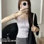 CATMALLER88 Ren Viền Vest, Áo Tank Top Co Giãn Cao Thoáng Khí, Họa Tiết Hoa Phù Hợp Cho Mùa Hè