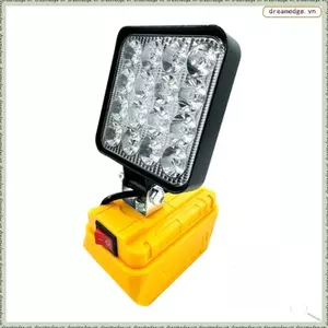 Đèn LED làm việc di động 4 Inch không dây cho pin Li-Ion 18V Đèn lũ khẩn cấp Đèn cắm trại