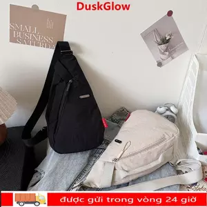Túi đeo ngực Unisex DUSKGLOW, Túi đeo chéo điện thoại Nylon đa năng, Túi đeo vai hình giọt nước dành cho nữ