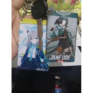 Gantungan Photocard/ID card Blue Archive, Gantungan Kunci PVC Anime - Aru