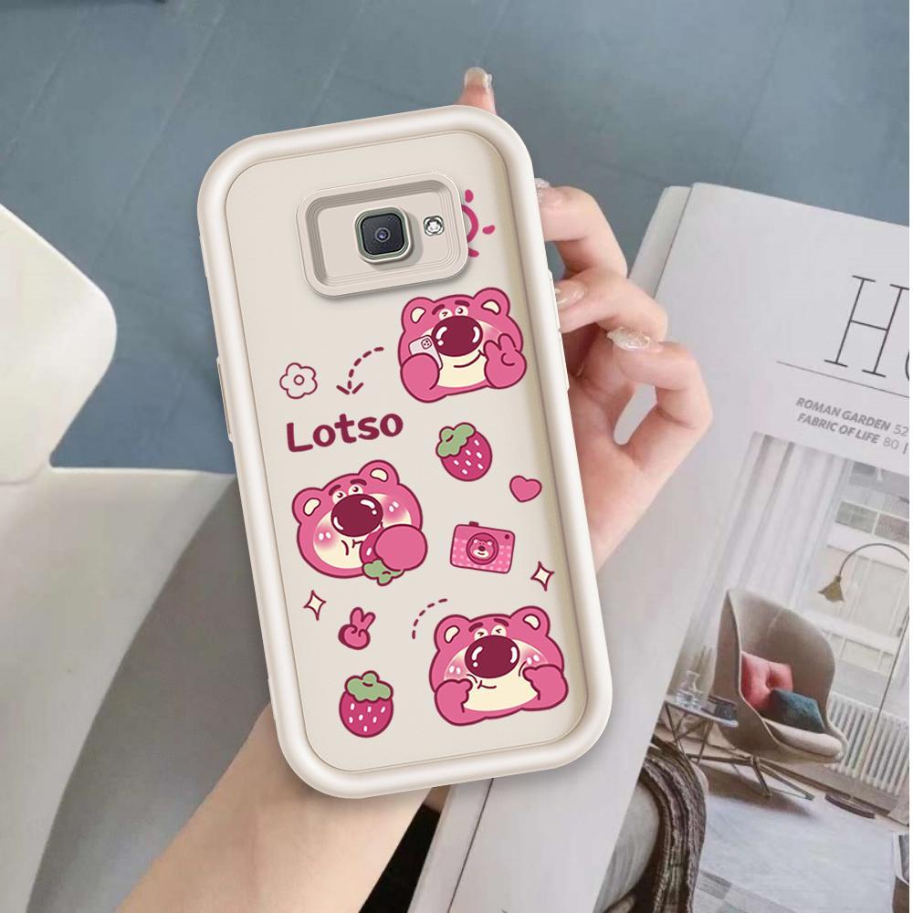 Ốp Lưng Cho Samsung J7 Prime Hoạt Hình Silicone Bé Gái Mềm Ốp lưng TPU Đồ Chơi Câu Chuyện Lotso Mắt Thiên Thần Ốp Lưng Chống Sốc
