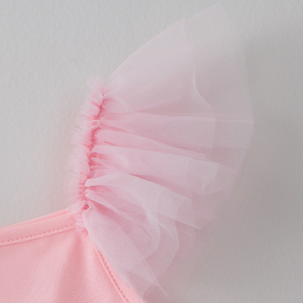 IFASIN Bé Gái Váy Ba Lê, Đầm Hoàng Tử Tay Ngắn Ba Lê TuTu Đầm, Chuyên Nghiệp Puffy Ballet Trình Diễn Trang Phục Chụp Ảnh