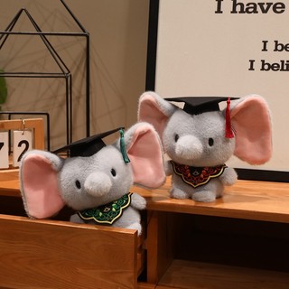 PLUS✨Tốt nghiệp Hoạt Hình Động Vật Voi Vịt Đồ Chơi Búp Bê Vịt Vàng Dễ Thương Plushie Voi Đồ Chơi Quà Tặng Cho Bé Gái Và Bé Trai Quà Tặng Tốt Nghiệp Sáng Tạo, Quà Tặng Sinh Nhật