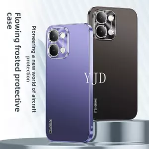 Ốp YJD Cho Vivo Y31d Y51 Pro IQOO Z11X Ốp Lưng Kim Loại Mờ Chống Rơi Ốp Lưng Điện Thoại