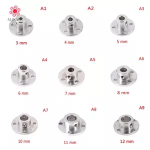 MJnmc 3 / 4 / 5 / 6 / 7 / 8 / 10 / 11 / 12mm mặt bích cứng khớp nối động cơ hướng dẫn trục khớp nối mới