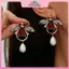 MYPANDA Vintage Kim Loại Động Vật Thiết Kế Giả Ngọc Trai Thả Bông Tai Nelace Cho Nữ Trang Sức Thời Trang Quà Tặng Tiệc Ngày Lễ.
