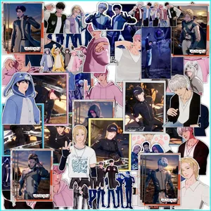 HT2 50 Cái / bộ Miếng Dán PLAVE Album Mini thứ 4 Caligo Pt.2 YEJUN Graffiti Hành Lý Chống Thấm Nước Trang Trí TH2