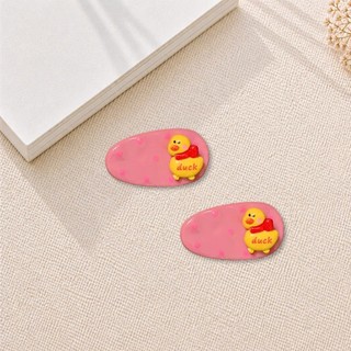 [ĐỘC QUYỀN] Set charm vịt vàng khăn đỏ chấm bi nhiều màu nền oval pastel dễ thương gắn dép Crocs phụ kiện DIY xinh xắn