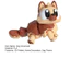 < Pluscloth > Bức tượng ngôi nhà chó Mini in 3d có khớp di chuyển – Tượng chó con dễ thương Đồ chơi thần tài giảm căng thẳng Văn phòng tại nhà Trang trí máy tính để bàn cho người mua Đông Nam Á Fidget Do