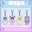 SQ11 AESPA KARINA Móc khóa Acrylic GISELLE WINTER Mặt dây chuyền NING Túi dễ thương Phụ kiện ngoại vi ngôi sao