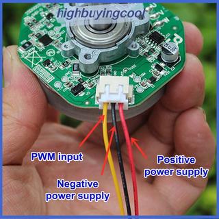 Bộ điều khiển tốc độ động cơ DC không chổi than HCVN DC12V 20-30W Có ổ đĩa động cơ không chổi than Bảng điều khiển tốc độ PWM HOT