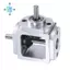 Gear-Box 90 Độ Góc Bên Phải Bevel Gear-Box 1: 1 Trục Đầu Ra Đơn 1 Mô Đun 20 Răng Bevel Gear Khung Nhôm