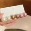AWNGD 3 / 6 Đôi Bông Tai Giả, Bông Tai Champagne Sang Trọng Đơn Giản, Kích Cỡ Khác Nhau Nhẹ Tai Trang Sức Thời Trang Nữ