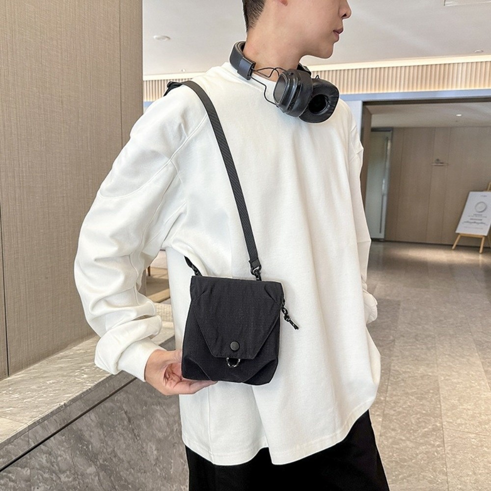 Túi đeo chéo HOBBYIN nhẹ, nhiều ngăn, dây đeo điều chỉnh, phong cách thường ngày, dùng hàng ngày
