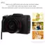 Apill Máy ảnh kỹ thuật số 1080P để chụp ảnh Tự động lấy nét Zoom 16X 16MP Vlogging với màn hình lật 180° Hỗ trợ nhỏ gọn Thẻ lưu trữ 128G