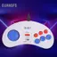 Guansfs Guansfs Estink Máy chơi game cầm tay mini Bộ điều khiển chơi game tiện dụng Tay cầm chơi game màu trắng với chức năng Turbo Cảm giác tay thoải mái [trò chơi điện tử]