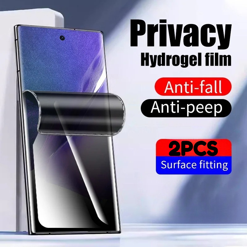 2 Miếng Dán Hydrogel Chống Gián Điệp Riêng Tư Cho ZTE Nubia RedMagic 11 10 Air 10S 9S 9 Pro Pro + Chống Ánh Sáng Xanh / HD Bảo Vệ Màn Hình Cho RedMagic 8s 8 7 7s 6R 5S Pro Plus Phim Mờ Mềm