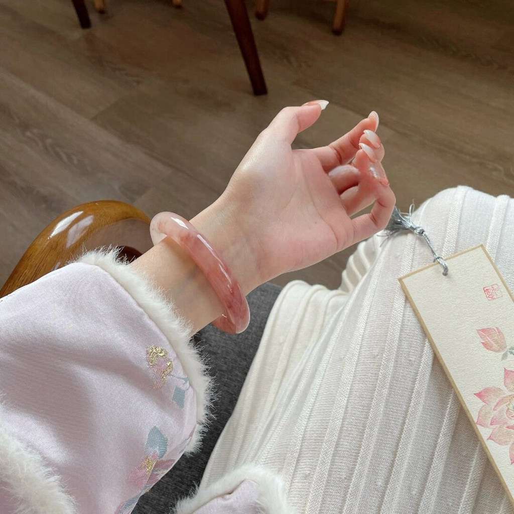 [𝐓ặ𝐧𝐠 𝐍𝐡ẫ𝐧] Vòng Tay Thạch Anh Hoa Tự Nhiên - Trang Sức Nữ Cao Cấp 𝐬𝐡𝐚𝐧𝐠𝐡𝐚𝐢 𝐬𝐭𝐨𝐫𝐞