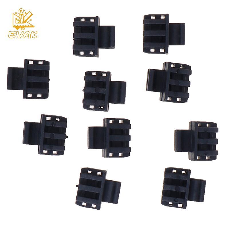 Alittlesetrtu 10 PC SFP Vỏ Bảo Vệ Sợi SFP Mô Đun Có Nắp Bụi Lồng Bụi Cắm VN