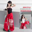 Bé Gái Sling Top Mùa Hè 2026 Phong Cách Mới Trẻ Em In Chữ Slim-fit Top