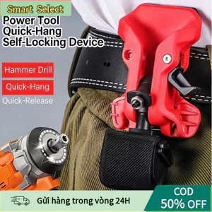 【COD】Kẹp đai dụng cụ điện treo hông đa năng, kẹp giữ mũi khoan và máy khoan, độ cứng ca, dùng mọi loại thắt lưng.
